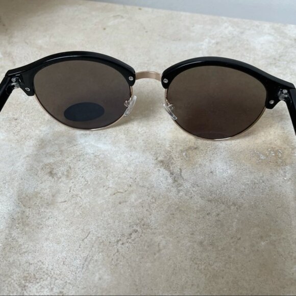 AJ Morgan blue mirrored black frame sunglass NIP - Picture 6 of 7